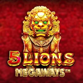 Official Slots logo: 5 Lions Megaways by Pragmatic Play at Epicbet Casino