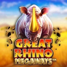 Great Rhino Megaways logo by Pragmatic Play at Epicbet Casino
